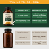 Vegan Vitamin D3 (Vitashine + K2-MK7), Organic Lichen + MCT